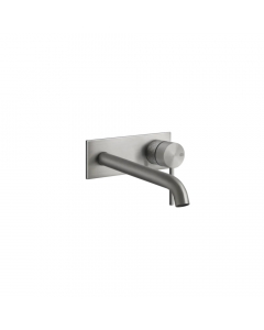 Rubinetto lavabo Gessi 316 Intreccio miscelatore lavabo a muro 54190