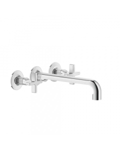 Gessi Inciso + 58192 miscelatore a muro per lavabo