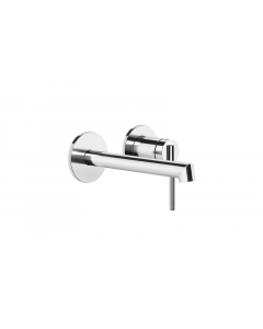 Gessi Ingranaggio 63581 miscelatore a muro per lavabo con bocca corta