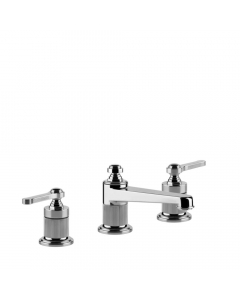 Gessi Venti20 65013 miscelatore 3 fori senza scarico soprapiano per lavabo