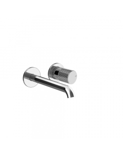 Miscelatore lavabo da parete Gessi Habito Rigato 70588
