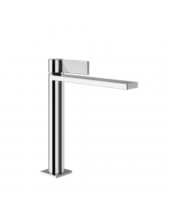 Miscelatore lavabo medio Gessi Inverso Rigato 73506