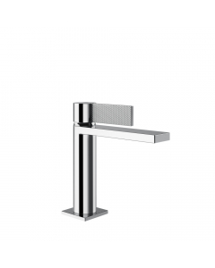 Miscelatore lavabo basso senza scarico Gessi Inverso Diamantato 73602
