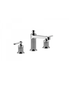 Gessi Venti20 65012 miscelatore medio 3 fori soprapiano con scarico