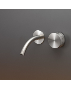 Miscelatore lavabo a parete con bocca di erogazione Cea Design Giotto Plus GIO70