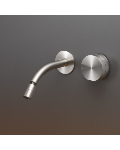 Miscelatore lavabo a parete con bocca di erogazione orientabile Cea Design Giotto Plus GIO73