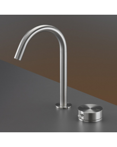 Miscelatore lavabo due fori con bocca di erogazione girevole e doppio movimento Cea Design Giotto Plus GIO75