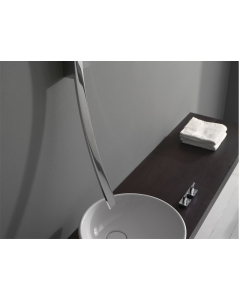 Rubinetti lavabo Graff Luna bocca erogazione con rubinetti a piano E-6000+E-1070