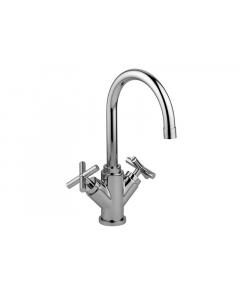 Paffoni Quattro QTV078CR miscelatore monoforo per lavabo con canna orientabile