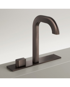 Miscelatore progressivo lavabo 2 fori a parete con bocca di erogazione Cea Design Sixty SIX17