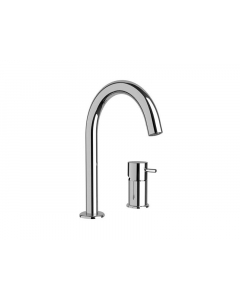 Daniel Tokyo TK655 miscelatore monocomando soprapiano per lavabo a 2 fori