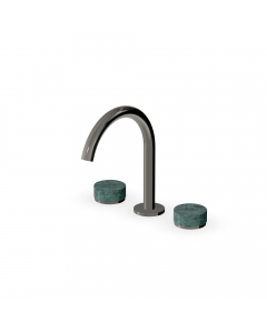 Batteria lavabo a 3 fori Zucchetti Isy22 ZIS6340.C50-Metal Black