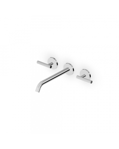 Batteria lavabo incasso a 3 fori Zucchetti Pan S ZPA5772