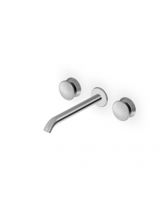 Batteria lavabo a 3 fori Zucchetti Sablier ZSL5780.X