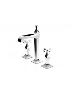 Zucchetti Bellagio ZB1426 miscelatore 3 fori soprapiano per lavabo con aeratore