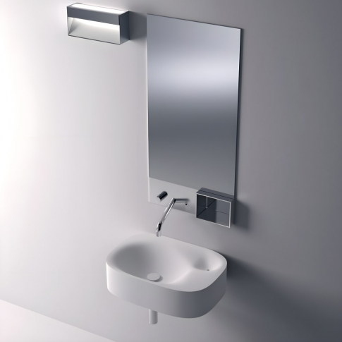 Agape Nivis ACER0763M0Z lavabo sospeso in Crstalplant | Edilceram Design