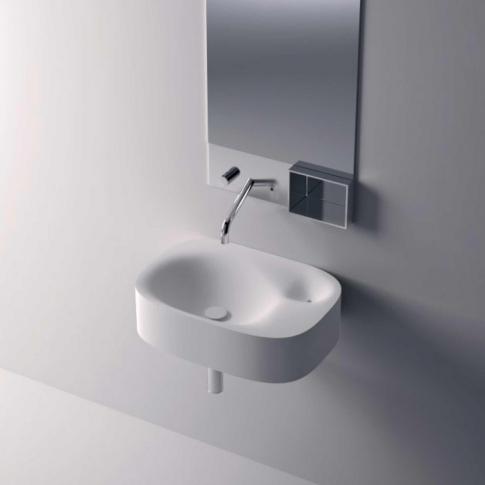 Agape Nivis ACER0763M0Z lavabo sospeso in Crstalplant | Edilceramdesign