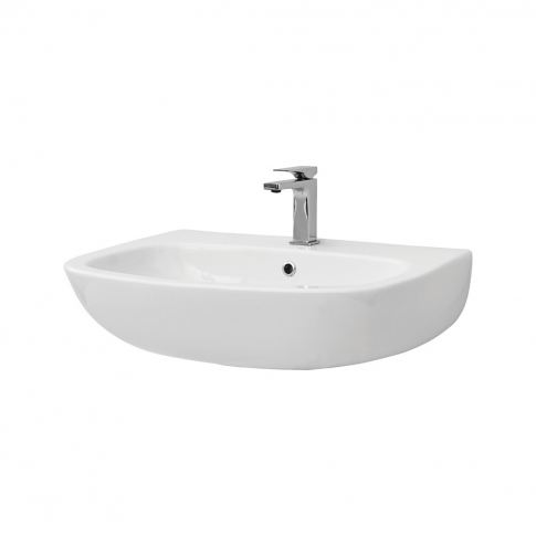 Lavabo sospeso da colonna 65x51 cm Artceram Ten TEL001- Bianco | Edilceram Design