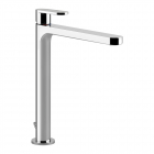 Gessi Emporio Via Bagutta 29903 miscelatore monocomando alto soprapiano per lavabo | Edilceram Design