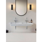 Doppio Lavabo a Parete / Incasso in Ceramica GSI Ceramica Norm 8627111 | Edilceramdesign