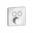 Miscelatore doccia termostatico a due funzioni con pulsanti on/off Gessi HI-FI Comfort 38718 | Edilceram Design
