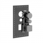 Parte incasso Miscelatore termostatico alta portata 5 uscite con selezione singola Gessi 43111 | Edilceramdesign