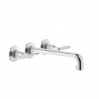 Gessi Inciso 58092 miscelatore a muro per lavabo | Edilceram Design