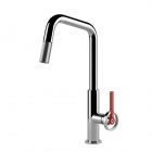 Miscelatore Lavello Monocomando Estraibile Gessi Officine V 60203 | Edilceram Design