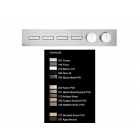 Gessi Hi-Fi Linear 63015 + 63016 miscelatore termostatico per doccia a muro | Edilceramdesign