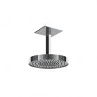 Soffione a soffitto orientabile Gessi Tondo Shower 63572 | Edilceram Design