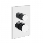 Miscelatore doccia termostatico a 1 via Gessi Habito Intreccio 70130 | Edilceram Design