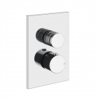 Miscelatore termostatico a 2 vie a parete Gessi Habito Trame 70331 | Edilceram Design