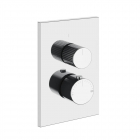 Miscelatore termostatico a 1 via a parete Gessi Habito Cesello 70430 | Edilceram Design