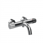 Miscelatore vasca termostatico con bocca di erogazione Gessi Habito Rigato 70513 | Edilceram Design