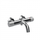 Miscelatore vasca termostatico con bocca di erogazione Gessi Habito Diamantato 70613 | Edilceram Design