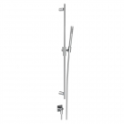 Asta saliscendi con presa acqua Gessi Inverso Rigato 73541 | Edilceram Design