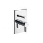 Miscelatore a parete 2 vie Gessi Inverso Rigato 73579 | Edilceram Design
