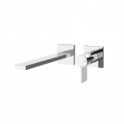 Gessi Inverso Rigato 73588 Miscelatore lavabo a parete | Edilceram Design