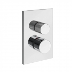 Miscelatore termostatico a 3 vie a parete Gessi Habito Diamantato 73637 | Edilceram Design