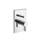 Miscelatore doccia a parete 2 vie Gessi Inverso Diamantato 73679 | Edilceram Design
