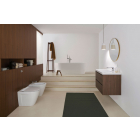 Lavabo a Parete / Incasso in Ceramica GSI Ceramica Norm 8634111 | Edilceram Design