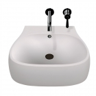 Agape Pear ACER08950RZ lavabo sospeso in Cristalplant | Edilceram Design