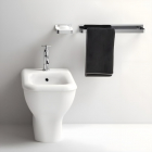 Agape Memory ACER0898B bidet a terra in ceramica bianca | Edilceram Design