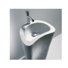 Agape Lito 2 ACER0732R lavabo da terra in marmo di Carrara | Edilceramdesign