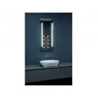 Antonio Lupi Spio SPIO5W specchio a muro con illuminazione led | Edilceramdesign