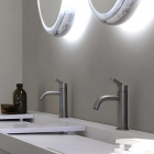 Agape Square ARUB1083 miscelatore soprapiano per lavabo | Edilceram Design