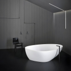 Agape Drop AVAS1097 vasca da bagno in Cristalplant | Edilceram Design