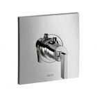 Axor Citterio 39711000+01700180 Miscelatore esterno termostatico a muro + parte incasso | Edilceramdesign