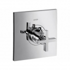 Axor Citterio 39716000+01700180 Miscelatore esterno termostatico a muro + parte incasso | Edilceramdesign