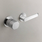 Gruppo doccia con miscelatore termostatico e rubinetto d'arresto Cea Design Ayla AYL55 | Edilceram Design